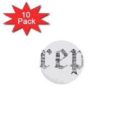 Taylor Swift 1  Mini Buttons (10 Pack)  by taylorswift