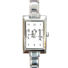 Taylor Swift Rectangle Italian Charm Watch