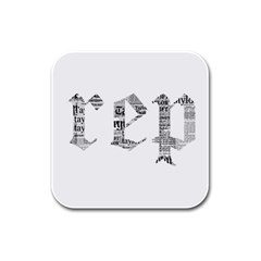 Taylor Swift Rubber Square Coaster (4 Pack)  by taylorswift