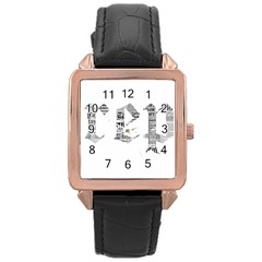 Taylor Swift Rose Gold Leather Watch  by taylorswift