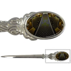 Fractal Hexagon Geometry Hexagonal Letter Opener by Mariart