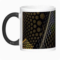 Fractal Hexagon Geometry Hexagonal Morph Mugs by Mariart