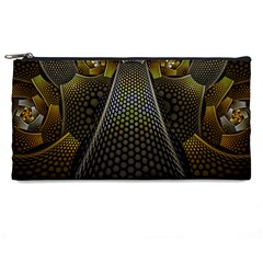 Fractal Hexagon Geometry Hexagonal Pencil Cases