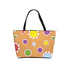 Floral Flowers Retro Classic Shoulder Handbag by Mariart