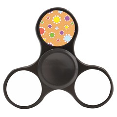 Floral Flowers Retro Finger Spinner