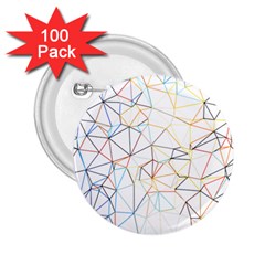 Geometric Pattern Abstract Shape 2 25  Buttons (100 Pack)  by Mariart