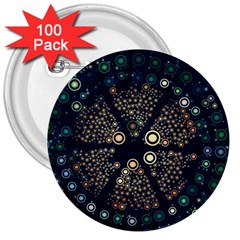 Design Background Modern 3  Buttons (100 Pack)  by Mariart