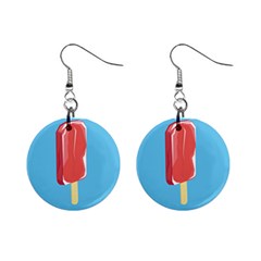 Ice Cream Mini Button Earrings by Mariart