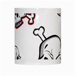 Illustration Vector Skull White Mugs Center