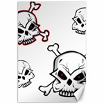 Illustration Vector Skull Canvas 20  x 30  19.62 x28.9  Canvas - 1