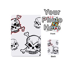 Illustration Vector Skull Playing Cards 54 (mini) by Mariart