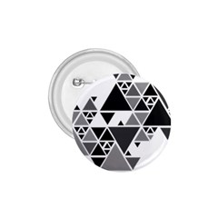 Gray Triangle Puzzle 1 75  Buttons by Mariart