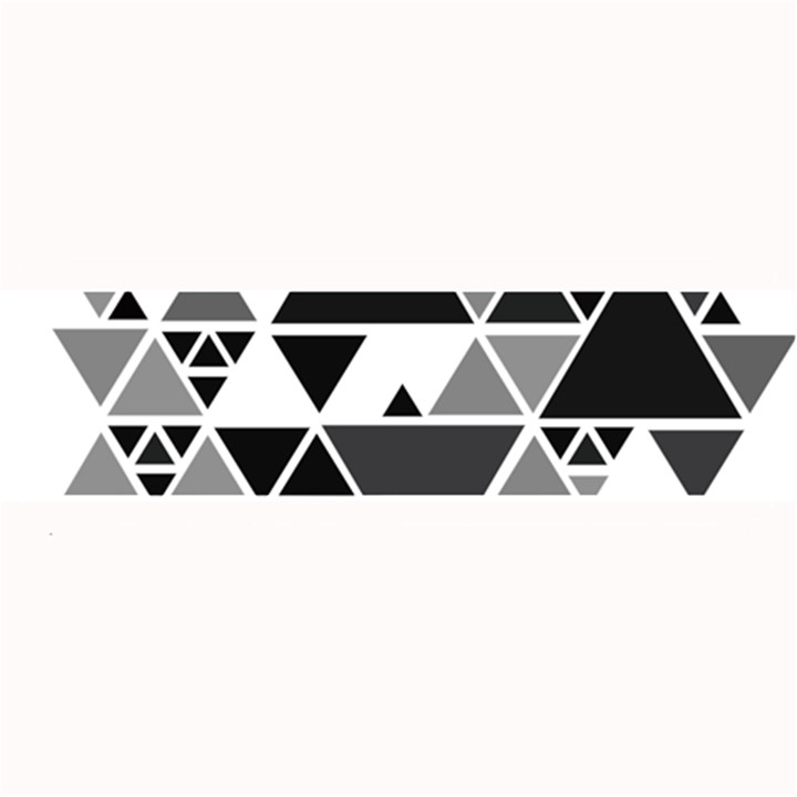 Gray Triangle Puzzle Large Bar Mats