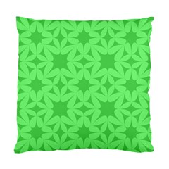 Green Magenta Wallpaper Seamless Pattern Standard Cushion Case (one Side) by Mariart