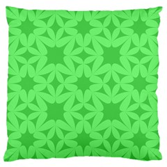 Green Magenta Wallpaper Seamless Pattern Large Cushion Case (two Sides) by Mariart