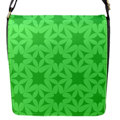 Green Magenta Wallpaper Seamless Pattern Flap Closure Messenger Bag (s) by Mariart