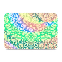 Hippie Fabric Background Tie Dye Plate Mats by Mariart