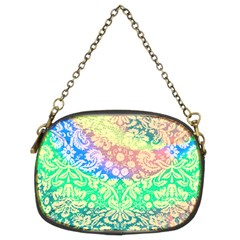 Hippie Fabric Background Tie Dye Chain Purse (two Sides) by Mariart