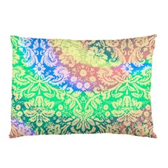 Hippie Fabric Background Tie Dye Pillow Case (two Sides) by Mariart