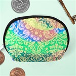 Hippie Fabric Background Tie Dye Accessory Pouch (Medium) Back