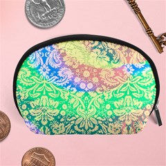 Hippie Fabric Background Tie Dye Accessory Pouch (large) by Mariart