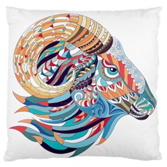 Goat Sheep Ethnic Standard Flano Cushion Case (two Sides) by Mariart