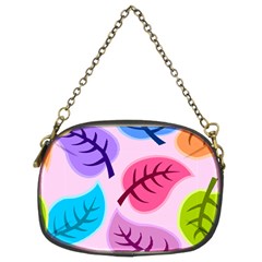 Leaves Background Beautiful Chain Purse (two Sides) by Mariart