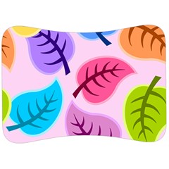 Leaves Background Beautiful Velour Seat Head Rest Cushion