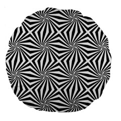 Line Stripe Pattern Large 18  Premium Round Cushions by Mariart