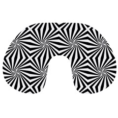 Line Stripe Pattern Travel Neck Pillows by Mariart