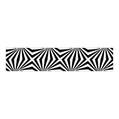 Line Stripe Pattern Velvet Scrunchie by Mariart