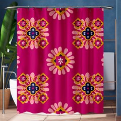 Morroco Tile Traditional Shower Curtain 60  X 72  (medium)  by Mariart