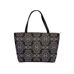 Line Geometry Classic Shoulder Handbag by Mariart