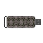 Line Geometry Portable USB Flash (One Side) Front