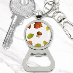 Leaves Mushrooms Bottle Opener Key Chains by Mariart