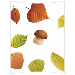 Leaves Mushrooms Back Support Cushion by Mariart