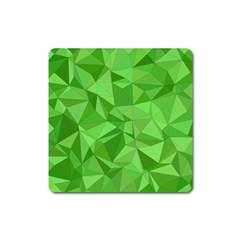 Mosaic Tile Geometrical Abstract Square Magnet by Mariart