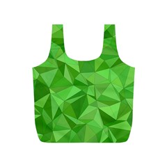 Mosaic Tile Geometrical Abstract Full Print Recycle Bag (s) by Mariart