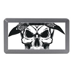 Kerchief Human Skull Memory Card Reader (mini) by Mariart