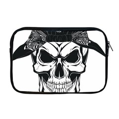 Kerchief Human Skull Apple Macbook Pro 17  Zipper Case by Mariart