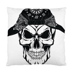 Kerchief Human Skull Standard Cushion Case (one Side) by Mariart