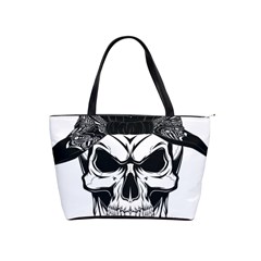 Kerchief Human Skull Classic Shoulder Handbag by Mariart