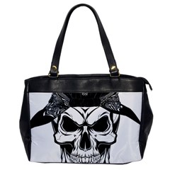 Kerchief Human Skull Oversize Office Handbag by Mariart