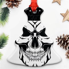 Kerchief Human Skull Ornament (christmas Tree)  by Mariart