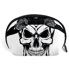 Kerchief Human Skull Accessory Pouch (large) by Mariart