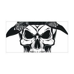 Kerchief Human Skull Yoga Headband by Mariart