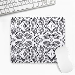 Mandala Line Art Large Mousepads by Mariart