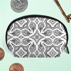 Mandala Line Art Accessory Pouch (large) by Mariart