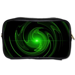 Lines Rays Background Light Toiletries Bag (One Side)