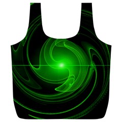 Lines Rays Background Light Full Print Recycle Bag (XL)